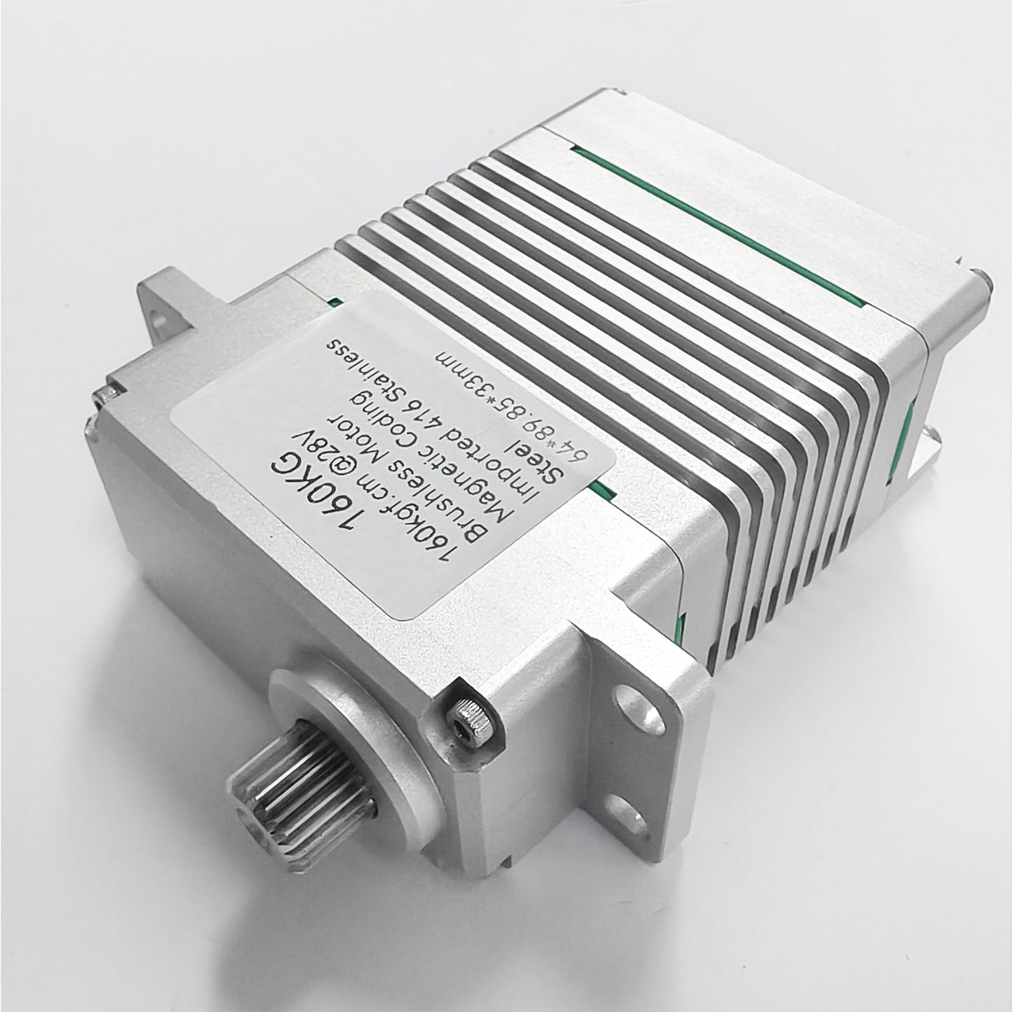 160KG High Torque Brushless Motor waterproof Alu alloy case 220° DIGITAL Servo