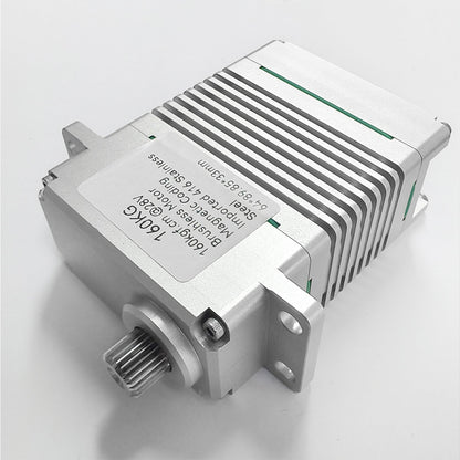 160KG High Torque Brushless Motor waterproof Alu alloy case 220° DIGITAL Servo