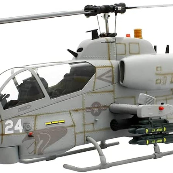 RC Helicopter 470 Size AH-1W ARF KIT Version Fuselage Helicopters Super  Cobra Navy