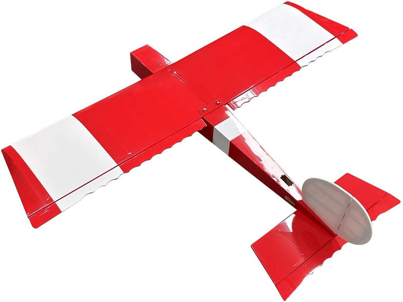 Stick 46 Wingspan 58inch Fixed Wing Plane Balsa Wood Gasoline RC Model Airplane-ARF Version (Red)