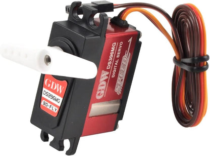 PurAr GDW DS396MG12.9KG Torque Steel Gear 30E Fixed Wing turbojet Glider Micro Digital servo