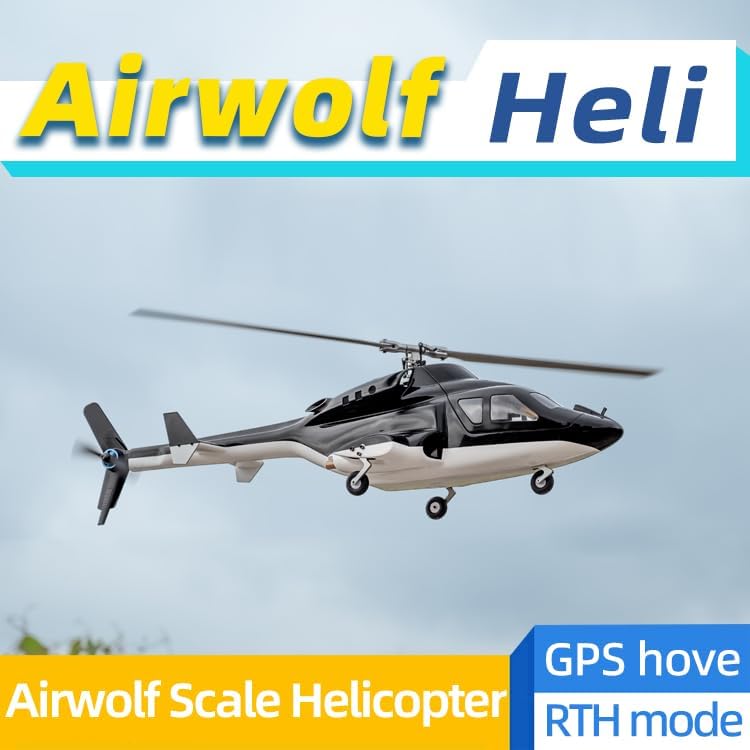 RC Helicopter FW450 Airwolf 450-Class RC Helicopter 2.4G RC 6CH Electric Airplane Model