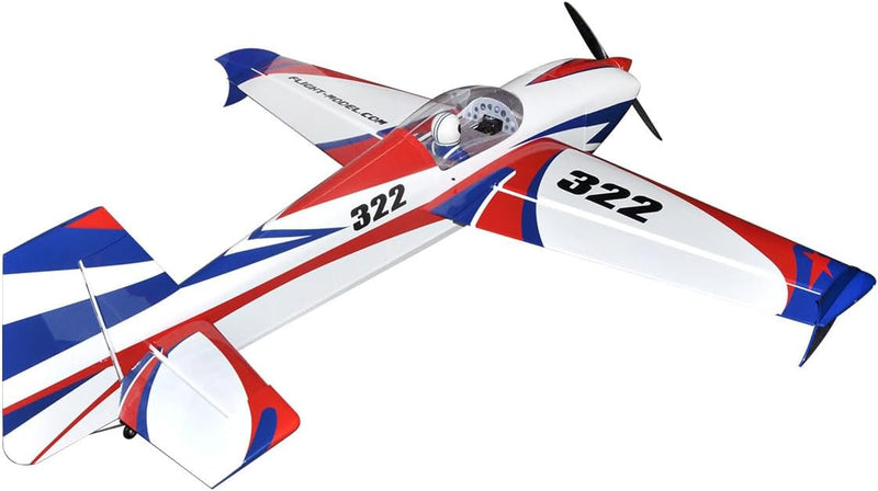 PurAr VOTEC 322 60-80cc 91 inch Aircraft Model 3D Fixed Wing Light Wood Remote-Controlled Aircraft(Ordinary Covering)