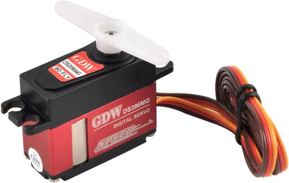PurAr GDW DS396MG12.9KG Torque Steel Gear 30E Fixed Wing turbojet Glider Micro Digital servo