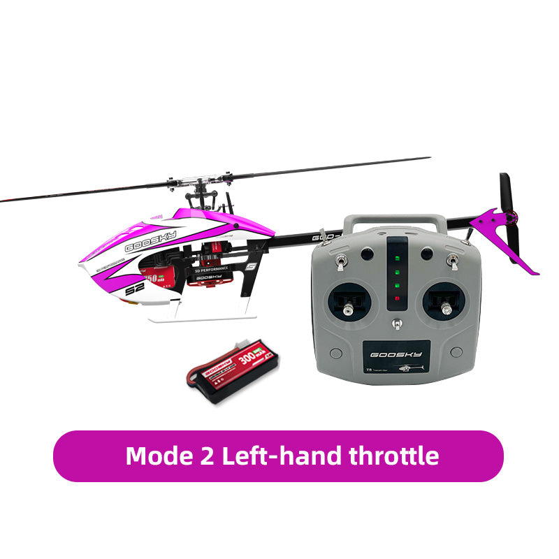 Goosky S2 MAX Dual Brushless Direct Drive High Performance Aerobatic Helicopter RTF