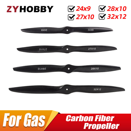 Carbon Fiber Propeller 32*12 20*16 28*10 27*10 24*9 19*10 inch for RC Gas Model Fix Wing Airplanes