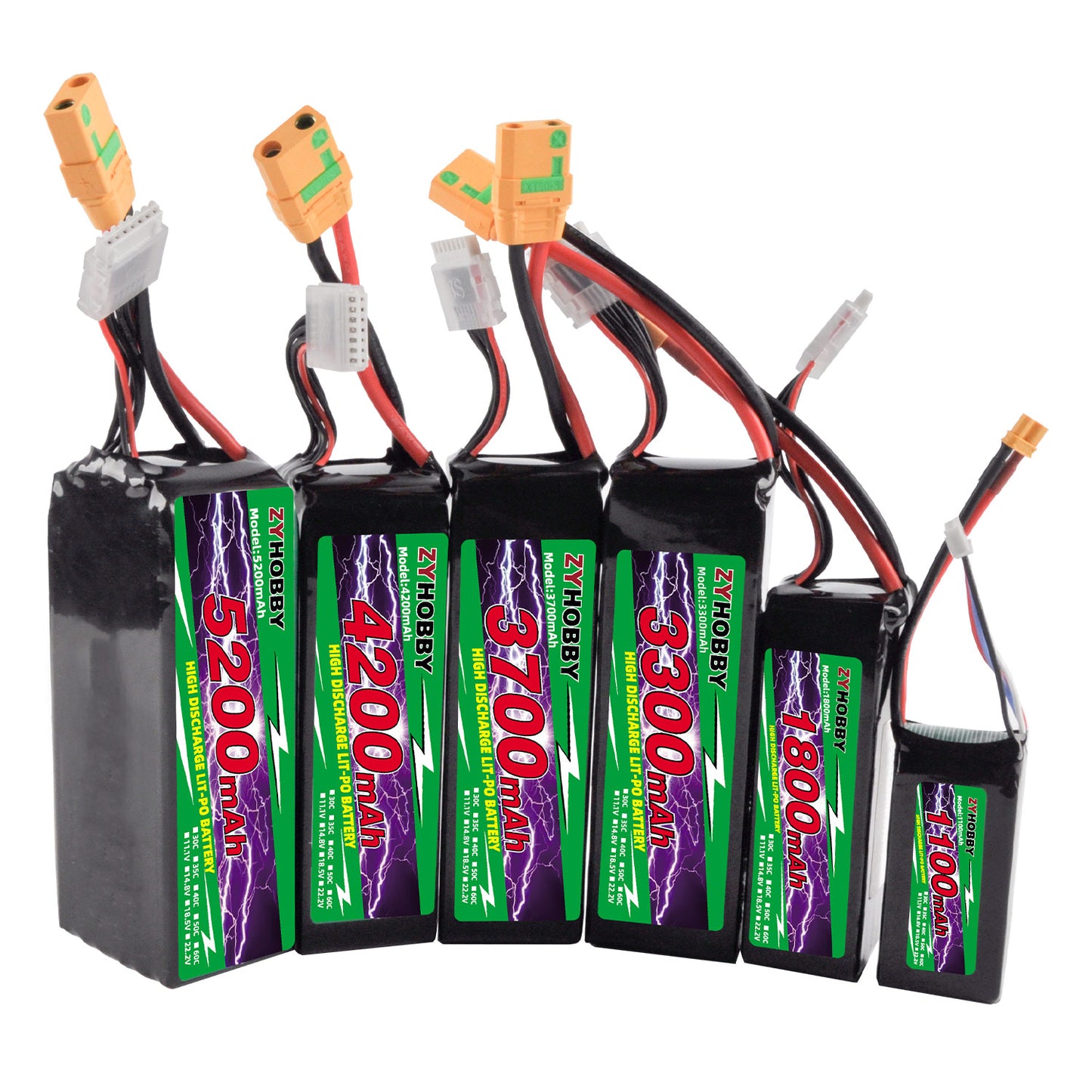 RC Model Battery 3S/6S Li-ion Batteries for Model Aircraft Helicopters