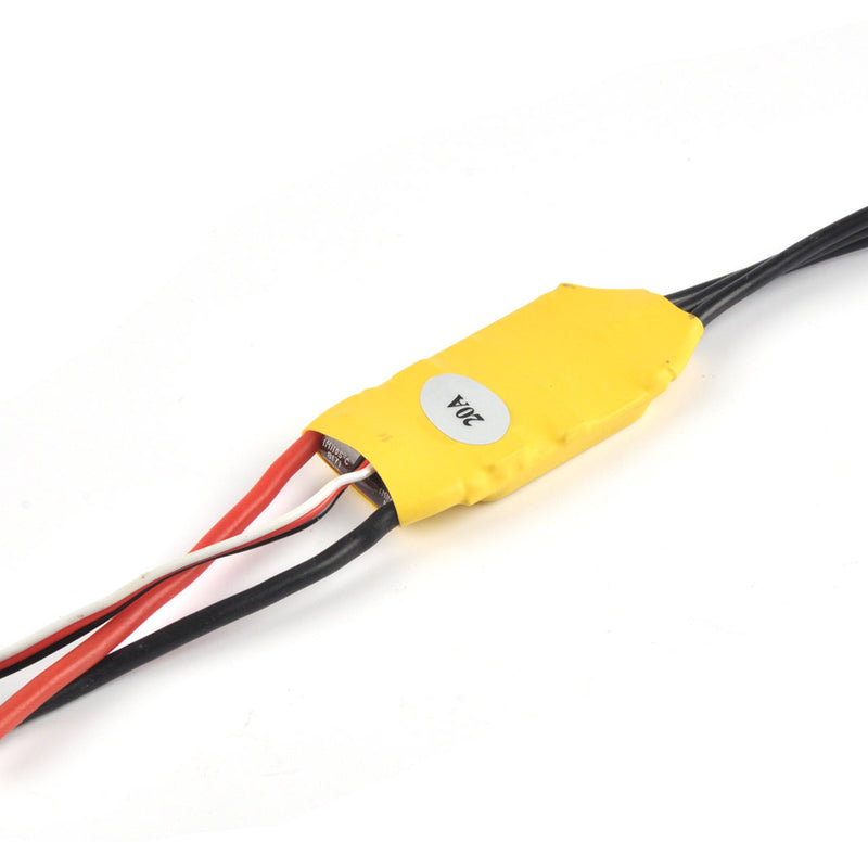 Brushless Electronic Speed Controller ESC HW20A Continuous Operating Current 20A for Fixed-wing Aeromodels Brushless ESCs for RC Airplanes