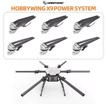 22KG Payload Training Machine Drone Frame UAV Frame With Hobbywing X9 Power System