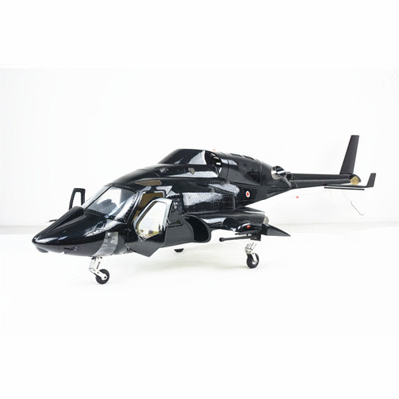 600 Size Airwolf Helicopter Fuselage Glass Fiber Body Copter Cover RC Model