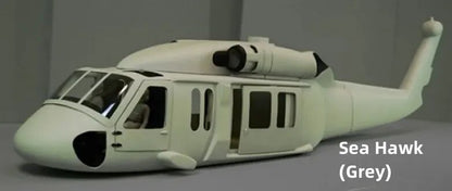 600 Size UH-60 Scale Fuselage RC Helicopter Glassfiber Shell Copter Body Model Cover