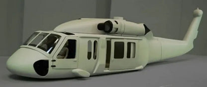 600 Size UH-60 Scale Fuselage RC Helicopter Glassfiber Shell Copter Body Model Cover