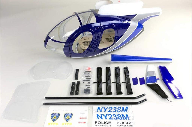Flight Model RC Helicopter MD500E 450 Pre-Painted fuselage for 450 Size Helicopters.Suitable for Almost All 450 Size(325mm Rotor Blade) Helicopters, Such as: Align T-REX450X/XL/SE/SE V2