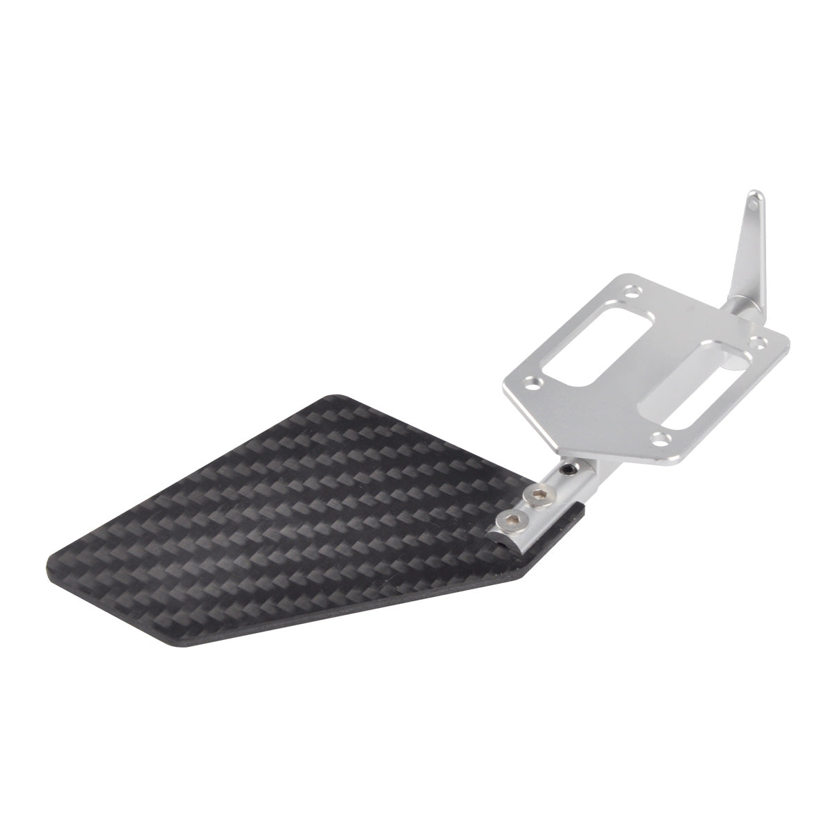 Steering Rudder 6061 Aluminum Alloy + Carbon Fiber Plate Rudder Suitable for Water Rafting Aircraft
