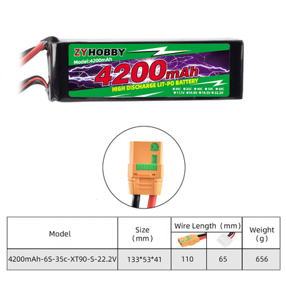 RC Model Battery 3S/6S Li-ion Batteries for Model Aircraft Helicopters