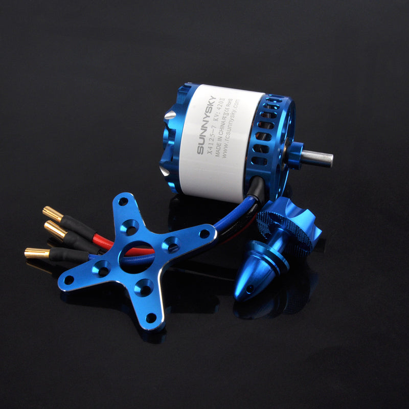 SUNNYSKY X4125-420KV Power Motors 80-100A ESC Fixed-wing Aircraft Power Motors for RC Aircraft