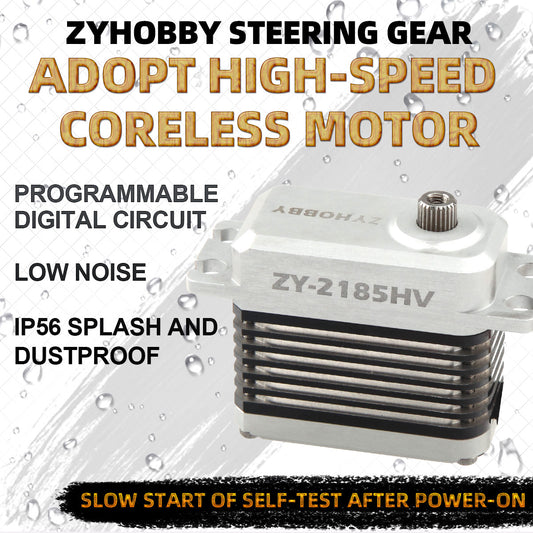 ZYHOBBY Digital Servo Corelessmotor Servo 40*20*34mm 25T 16-23KG Torque for 64-74 Inch RC Aircraft