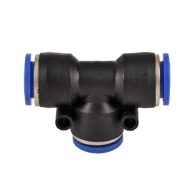 Quick Connectors MPE12BU Pneumatic quick coupling Tee Anti-shedding, pressure resistant