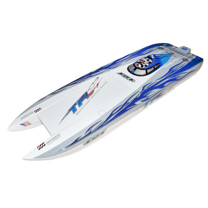 TFL 1133 Zonda Cat Fiberglass RC Electric Boat Outside Toys Blue Color TFL Hobby Model