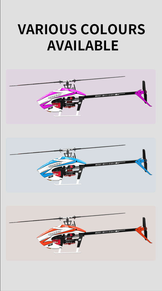 Goosky S2 MAX Dual Brushless Direct Drive High Performance Aerobatic Helicopter RTF