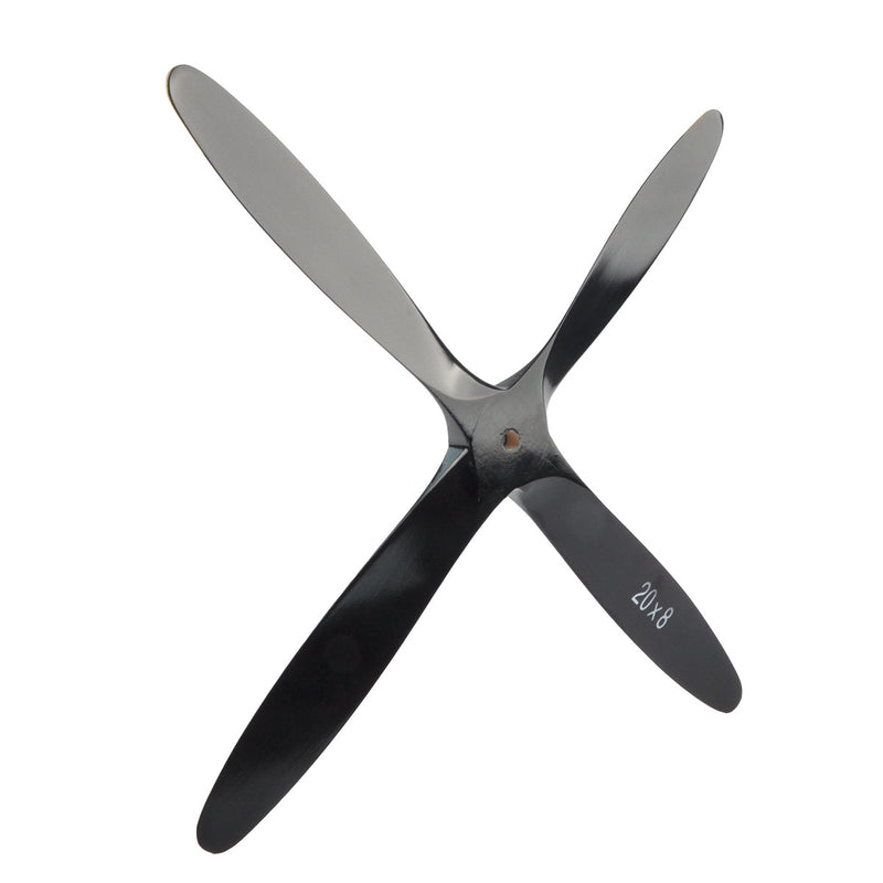 ZYHOBBY wooden propeller 4 blades propeller CW suitable for oil-powered airplanes (20*8inch)