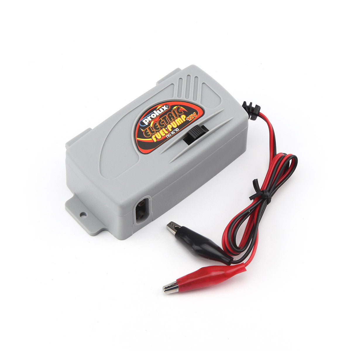 Prolux 1670 Electric Fuel Pump Glass Fibre Efficient Gear Transmission 12V Power Supply For Nitro Gas Engine