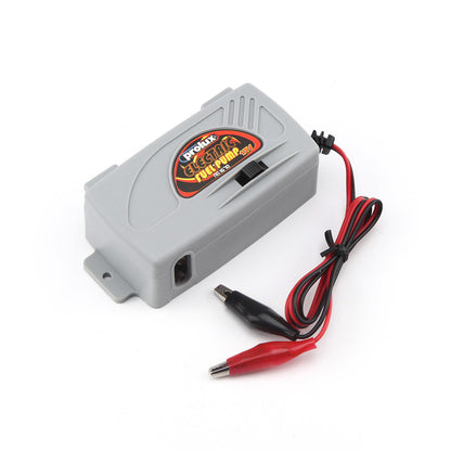 Prolux 1670 Electric Fuel Pump Glass Fibre Efficient Gear Transmission 12V Power Supply For Nitro Gas Engine