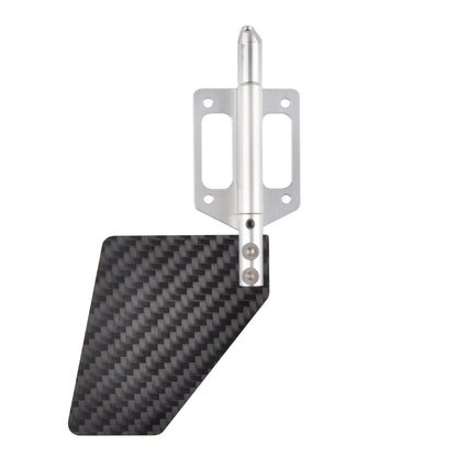 Steering Rudder 6061 Aluminum Alloy + Carbon Fiber Plate Rudder Suitable for Water Rafting Aircraft