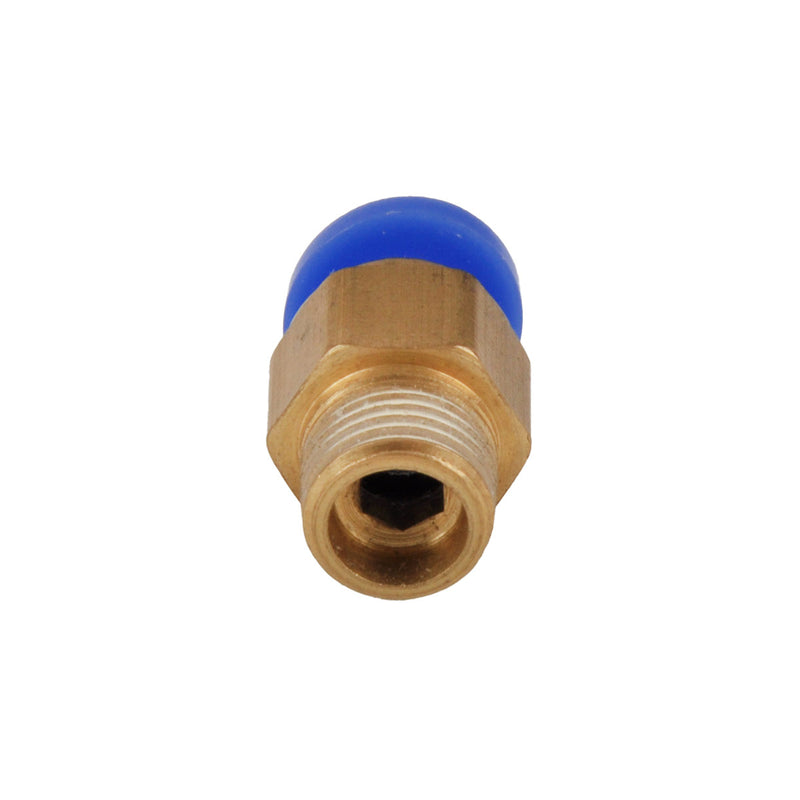 Quick Connectors 6-01BU Pneumatic quick release fittings threaded straight through plastic fittings 6-01BU