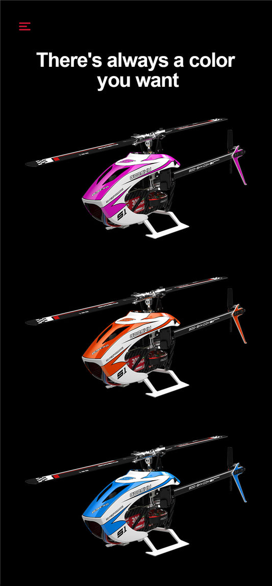 RC Helicopter goosky S1 Dual Brushless Direct Drive 3D with Carbon Fiber Frame GPS Flight Control System RTF