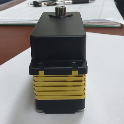 150KG Alu alloy case 0~180°alu CNC  High Torque water proof IP56 DIGITAL Servo