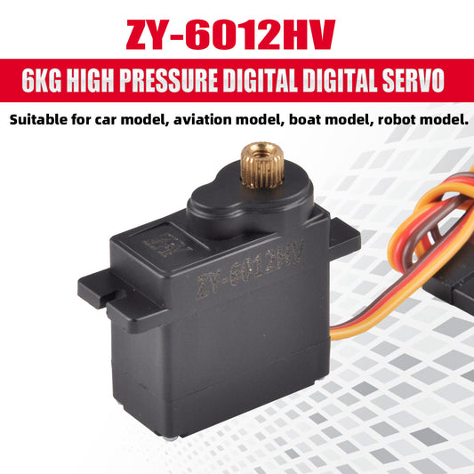 ZYHOBBY Digital Servo ZY-6012HV 6KG High Pressure digital Digital Servo High Quality Silicone Wire