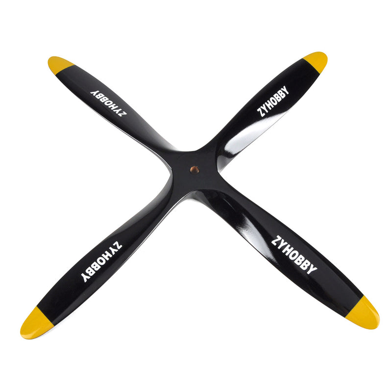 20*8inch wooden propeller, four blades, oil-powered positive propeller, suitable for oil-powered airplanes