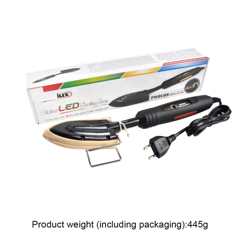 EU Standard Electric Sealing Iron with LED Indicator