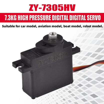 ZYHOBBY  Digital Servo ZY-7305HV 7.3KG High pressure Aluminium Digital Servo