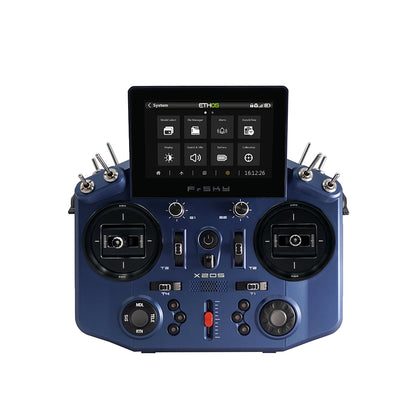 NOBRIM RC Transmitter Controller Tandem X20S Transmitter, and Receiver 2.4GHz Access Points for Remote Control Model Airplanes (Black Remote Control)