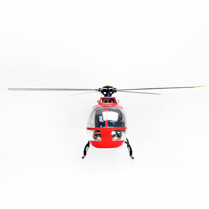 Roban 450size BO-105 Red Bull Helicopter RC Helicopter GPS Mode X2 Flight Control System LED Lighting System RTF Version