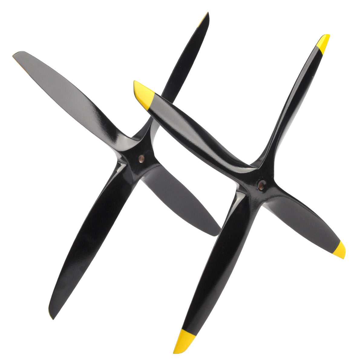 Propeller  Wooden Propeller 4 Blade Propeller CW for RC Airplane （12*5inch,Tractor）