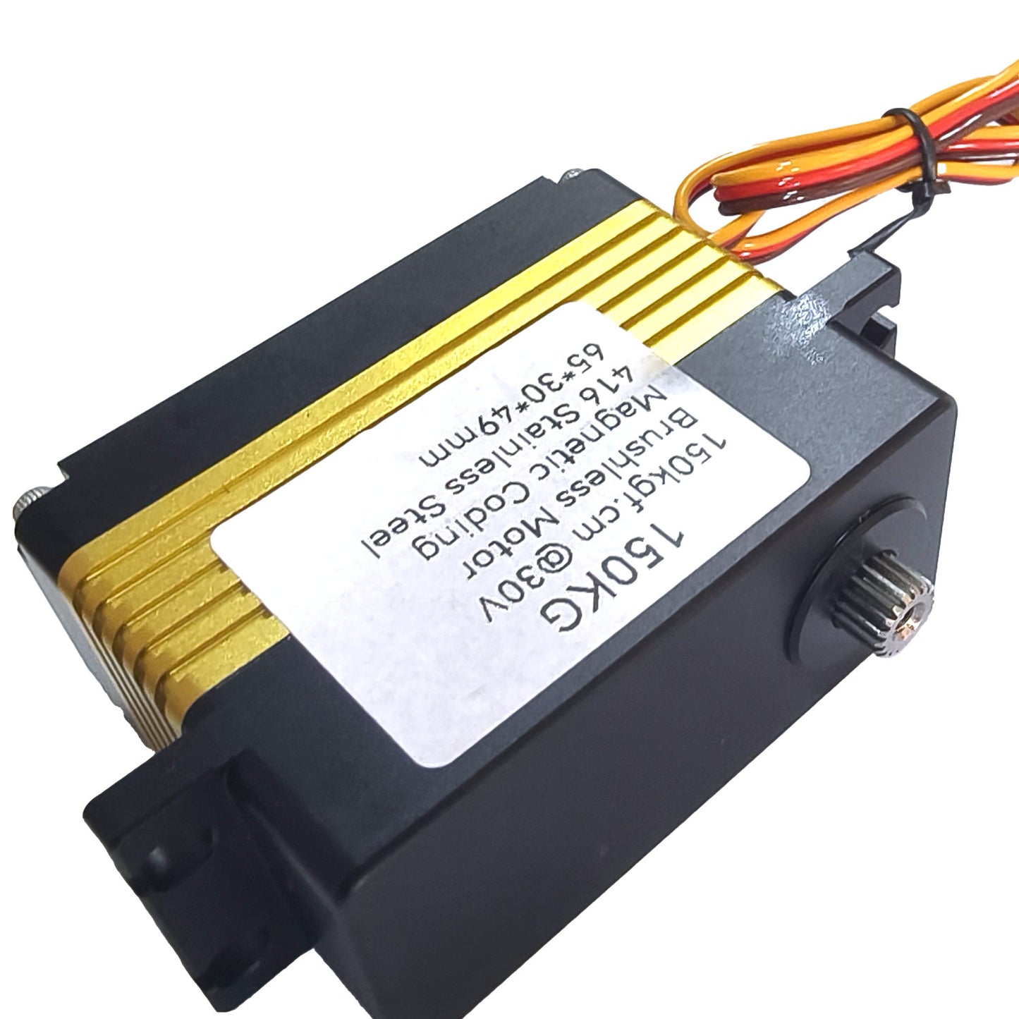 150KG Alu alloy case 0~180°alu CNC  High Torque water proof IP56 DIGITAL Servo