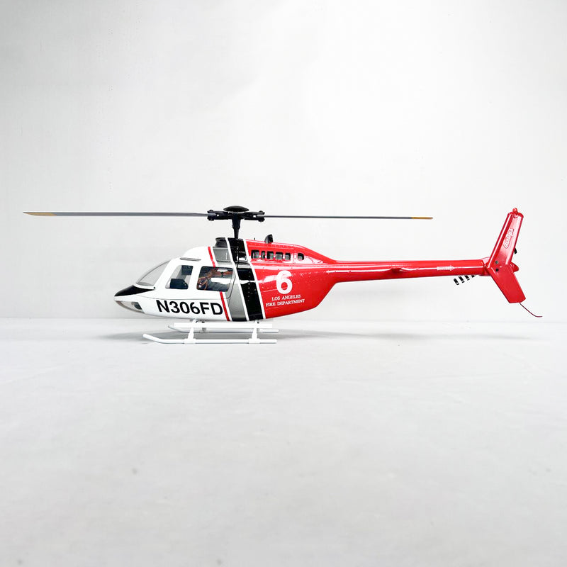 Roban 450size B206 Bell-206 Helicopter RC Helicopter GPS Mode X1 Flight Control System LED Lighting System RTF Version