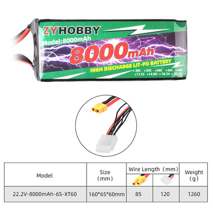 ZYHOBBY Li-ion Battery For RC Airplane Model High Power More Longer Life Battery Various specifications available