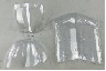 RC Helicopter Fuselage Spare Parts Universal Roban 450 Size Bell206 Replacement Nose Cover/Tail Part HSB-B206RWB4