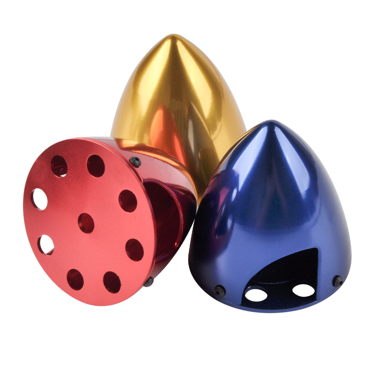 ZYHOBBY Aluminum Alloy Spinner 2 Blades Special Drilled for RC Plane with Prop Adapter 2.5" for 20CC Engine V2 Version
