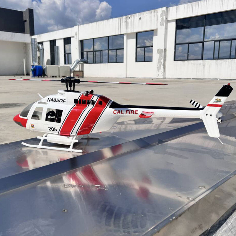 Roban 470size Bell-206 RC Helicopter 470-Class Model, GPS Mode RTF Version LED Lighting System