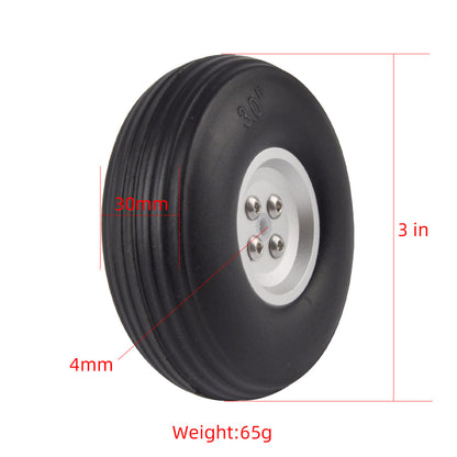 1PC Gold Alloy Aluminum Hub Wheel with Steel Bearing
