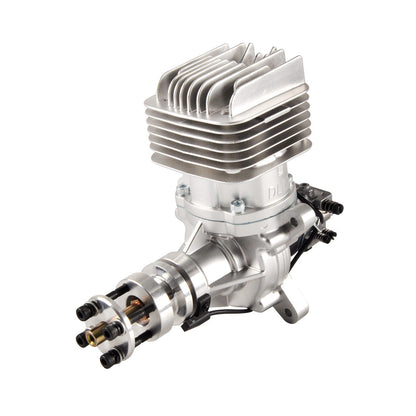 DLE55RA 55CC Two Stroke Rear Exhaust Gas Engine w/ Muffler&Ignition for RC Plane