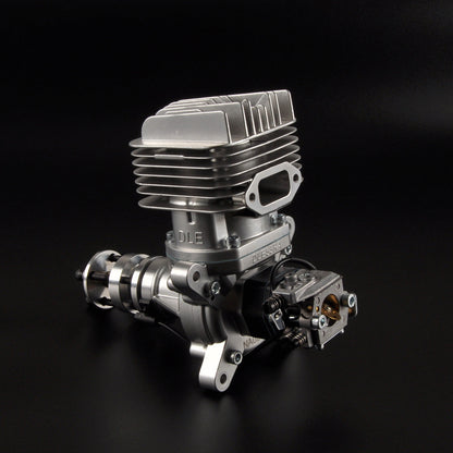 DLE55RA 55CC Two Stroke Rear Exhaust Gas Engine w/ Muffler&Ignition for RC Plane