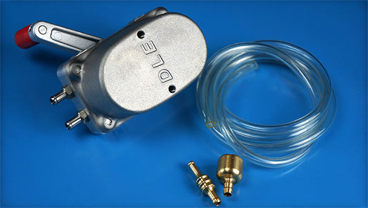 Original DLE Flow Metal Gear Fuel Hand Pump 18ML one roll for RC Gasoline plane