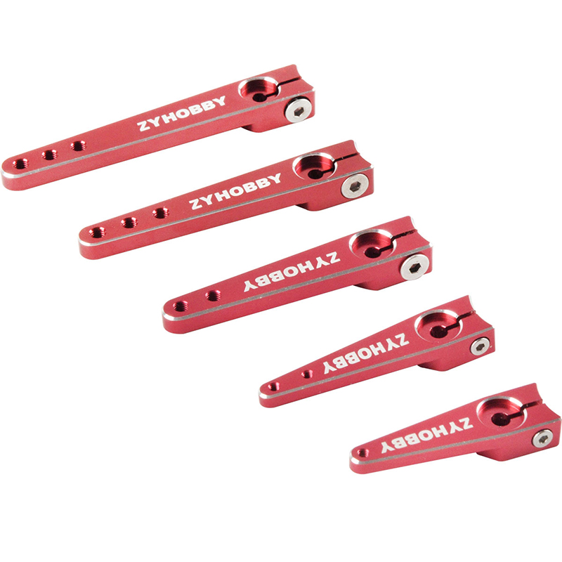 CNC Aluminum Alloy Steering Servo Arm Horn 25T 1/1.25/1.5/1.75/2 inch for RC Model Airplane Car Crawler