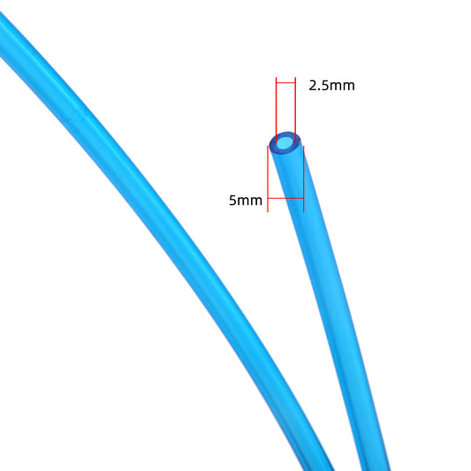 D5mm*d2.5mm Blue Transparant Fuel Tube